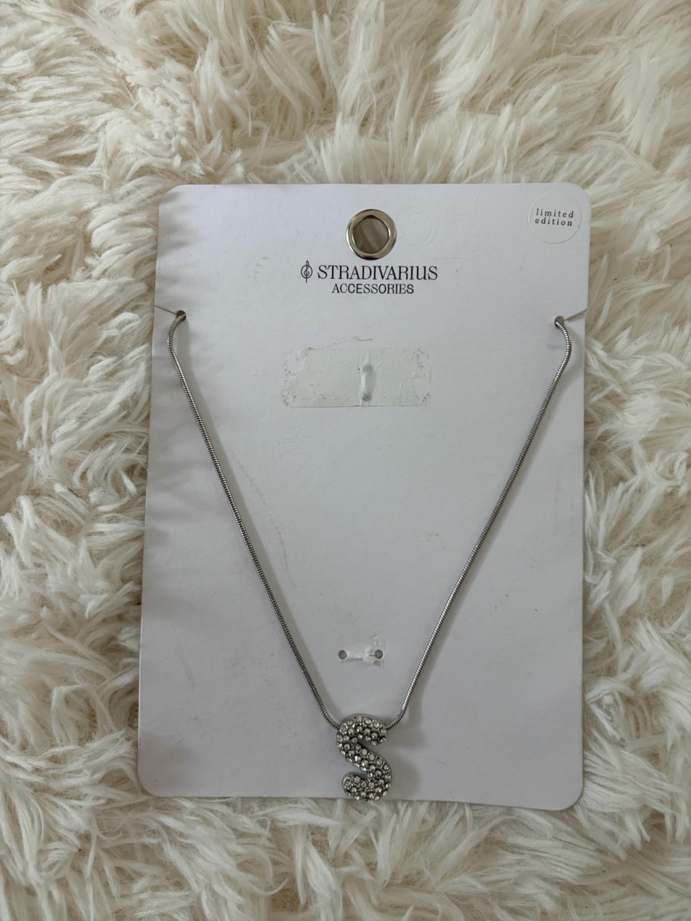 Stradivarius Silver Slim Snake Chain Necklace